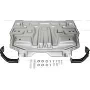 Купить RIVAL - 33358421 Защита алюминиевая для картера и КПП Volkswagen Polo V седан 2009-2020