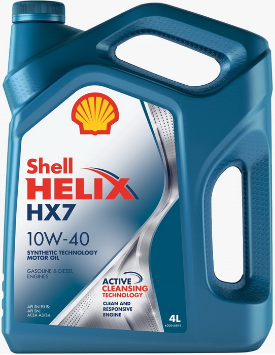 Купить запчасть SHELL - 550051575 Helix HX7 10W-40 SN PLUS