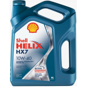 Купить SHELL - 550051575 Масло моторное полусинтетическое Helix HX7 10W-40 4л (550046360) 550051575