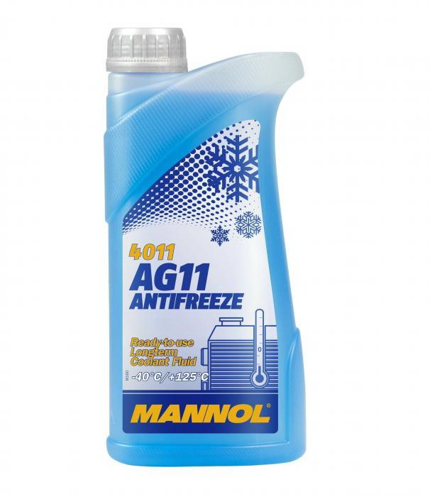 Купить запчасть MANNOL - MN40111 MANNOL AG11 -40°C Antifreeze (Longterm)