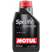 Купить MOTUL 5W30SPECIFIC504.00507.001L SPECIFIC 504 00 507 00 5W-30