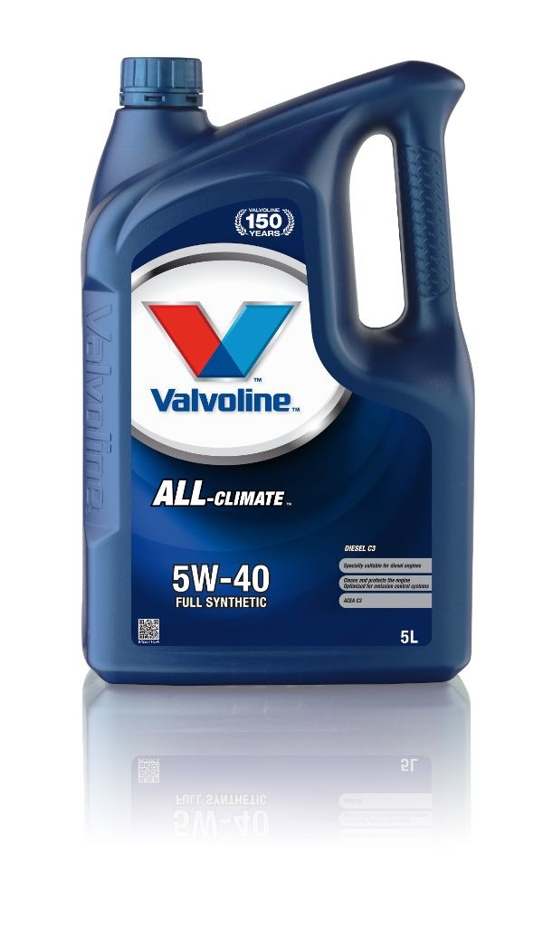 Купить запчасть VALVOLINE - 872277 ALL CLIMATE DIESEL C3 SAE 5W-40