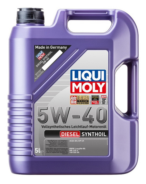 Купить запчасть LIQUI MOLY - 1927 Diesel Synthoil 5W-40