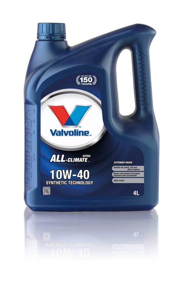 Купить запчасть VALVOLINE - 872780 ALL CLIMATE EXTRA SAE 10W-40