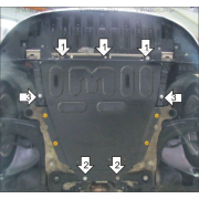 Купить MOTODOR - 51721 Защита для картера и КПП Renault Grand Scenic III 2009-2016