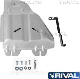 Купить запчасть RIVAL - 333950816 Защита алюминиевая для РК Toyota Land Cruiser 200 2007-2015 2015-2021