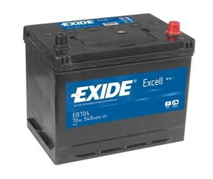 Купить запчасть EXIDE - EB704 Аккумулятор