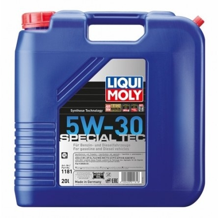 Купить запчасть LIQUI MOLY - 1181 Special Tec 5W-30