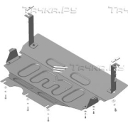 Купить MOTODOR - 52303 Защита для картера и КПП Skoda Octavia A7 2013-2020