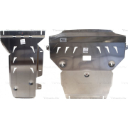 Купить АВС-Дизайн 3408ABC Защита алюминиевая для картера и КПП BMW X3 F25 2010-2017