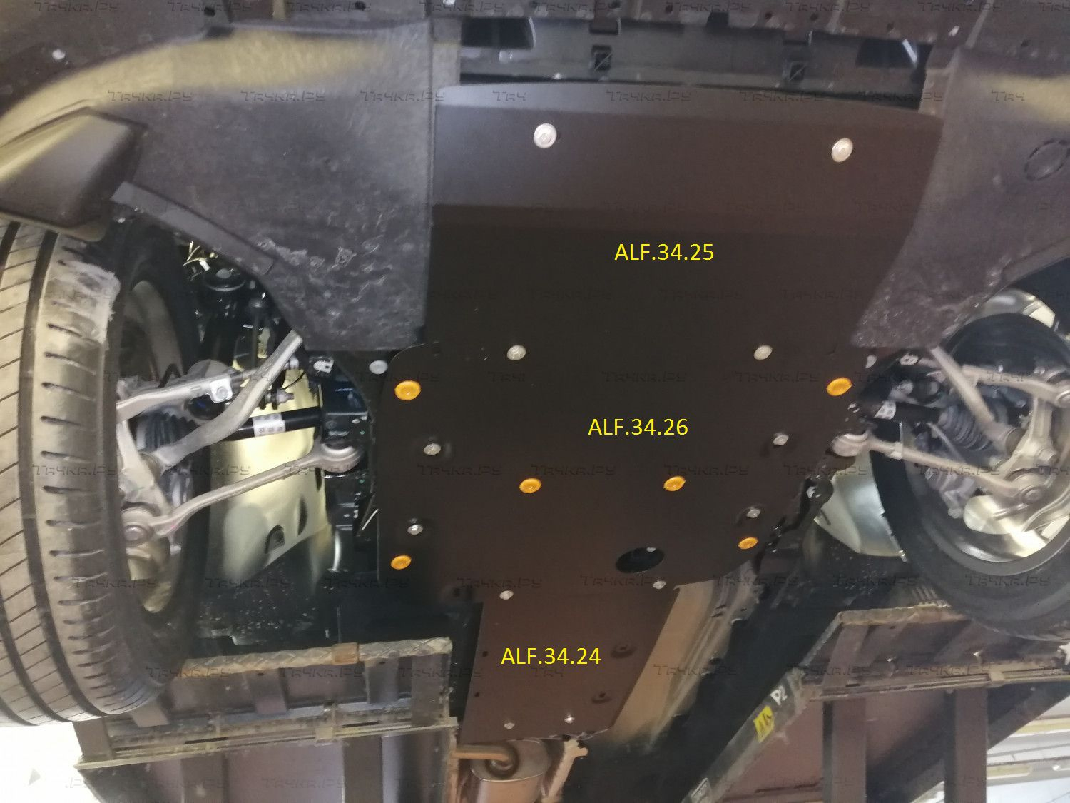 Купить запчасть ALFECO - ALF3425 Защита для радиатора BMW X4 G02 2018-2023