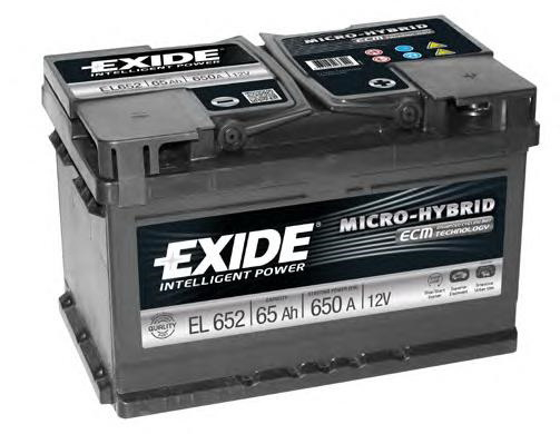 Купить запчасть EXIDE - EL652 Аккумулятор