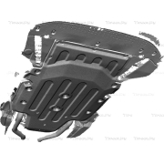 Купить АВС-Дизайн 0212K Защита композитная для картера и КПП Audi A6 C8 2/4WD 2018-2023