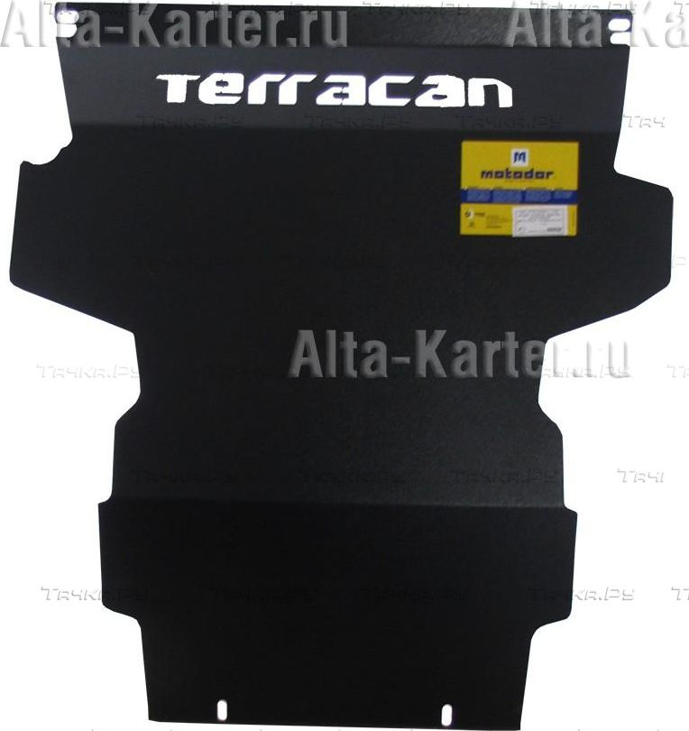 Купить запчасть MOTODOR - 00920 Защита для картера, переднего дифференциала Hyundai Terracan 2001-2006