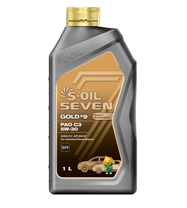 Купить запчасть S-OIL SEVEN - E107744 GOLD #9 PAO C3 5W-30 SN/CF