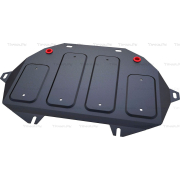 Купить АвтоБРОНЯ 111023541 Защита для картера (часть 2) Hyundai Genesis II 4WD 2014-2017