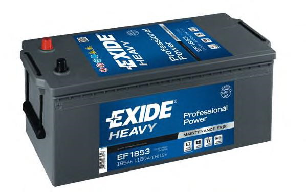 Купить запчасть EXIDE - EF1853 Аккумулятор