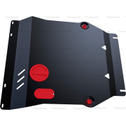 Купить АвтоБРОНЯ 111028062 Защита для картера и КПП Kia Soul I 2008-2014