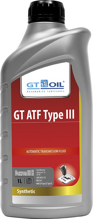 Купить запчасть GT-OIL - 8809059407776 GT-OIL ATF Type III