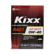 Купить KIXX - L208444TE1 Масло моторное Kixx PAO 1 0w-40 API SN, ACEA A3/B4/C3 4л L208444TE1