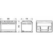 Купить EXIDE - EC542 Аккумулятор