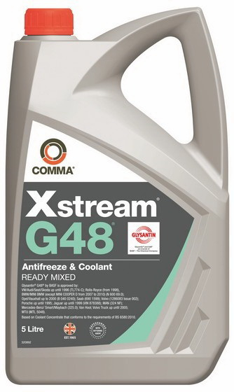 Купить запчасть COMMA - XSG48M5L COMMA XSTREAM G48 ANTIFREEZE & COOLANT READY MIXED