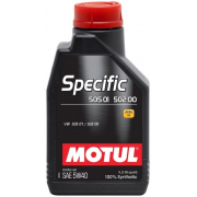 Купить MOTUL 5W40SPECIFIC505.01502.001L
 SPECIFIC 502 00 / 505 00 / 505 01 5W-40