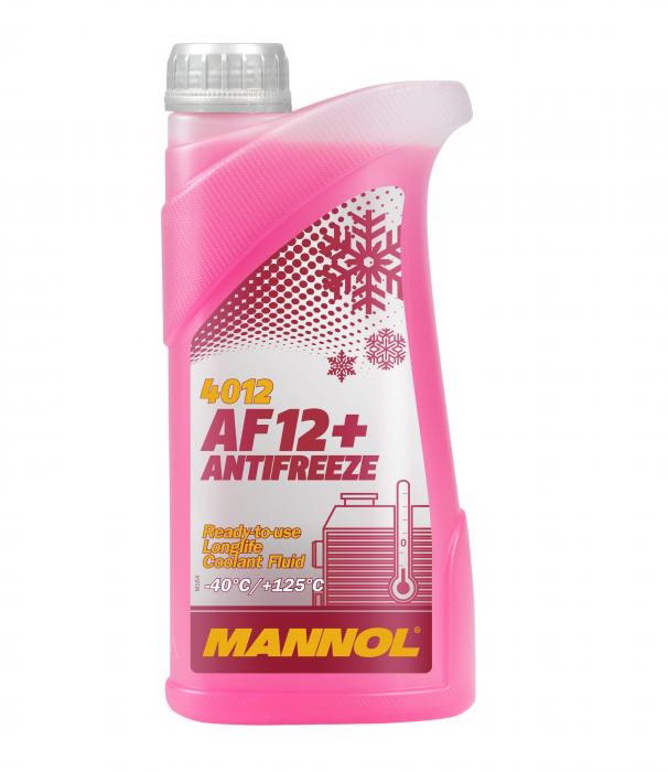 Купить запчасть MANNOL - MN40121 MANNOL AF12+ -40°C Antifreeze (Longlife)