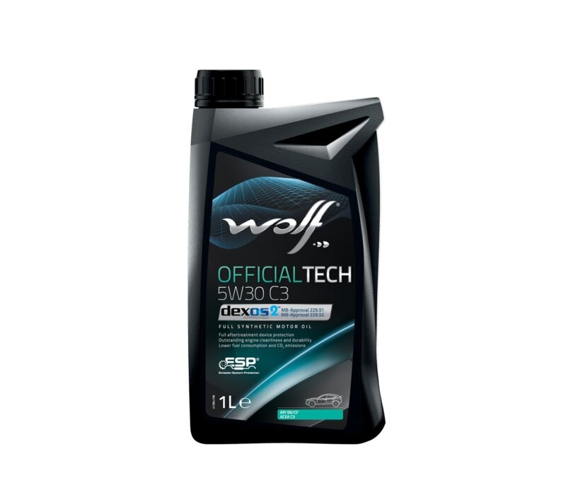 Купить запчасть WOLF - 8308017 OFFICIALTECH 5W-30 C3