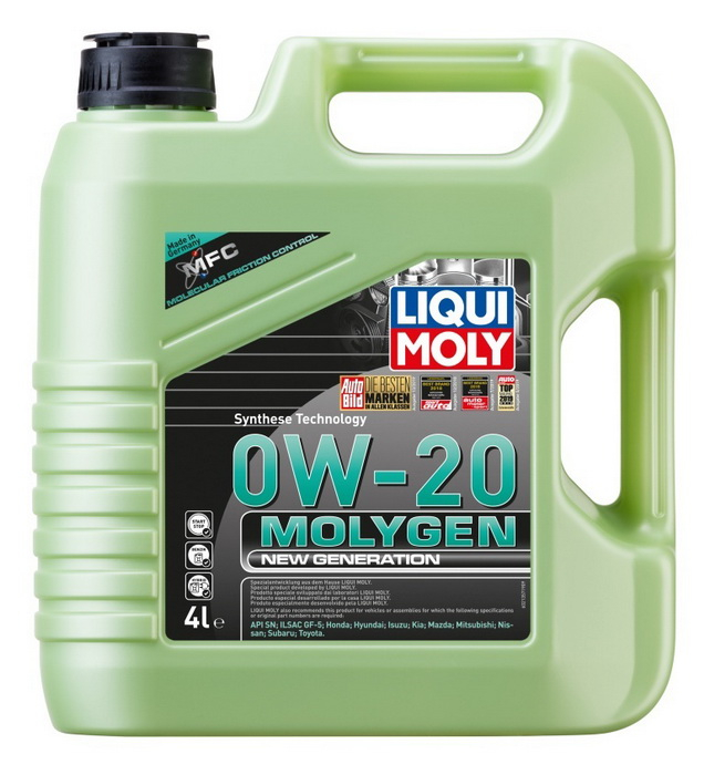 Купить запчасть LIQUI MOLY - 21357 Molygen New Generation 0W-20