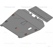 Купить ALFECO - ALF24150AL4 Защита алюминиевая для картера и КПП Toyota Harrier 1997-2003