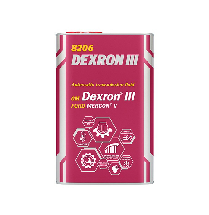Купить запчасть MANNOL - MN82061ME MANNOL DEXRON III AUTOMATIC PLUS (metal)