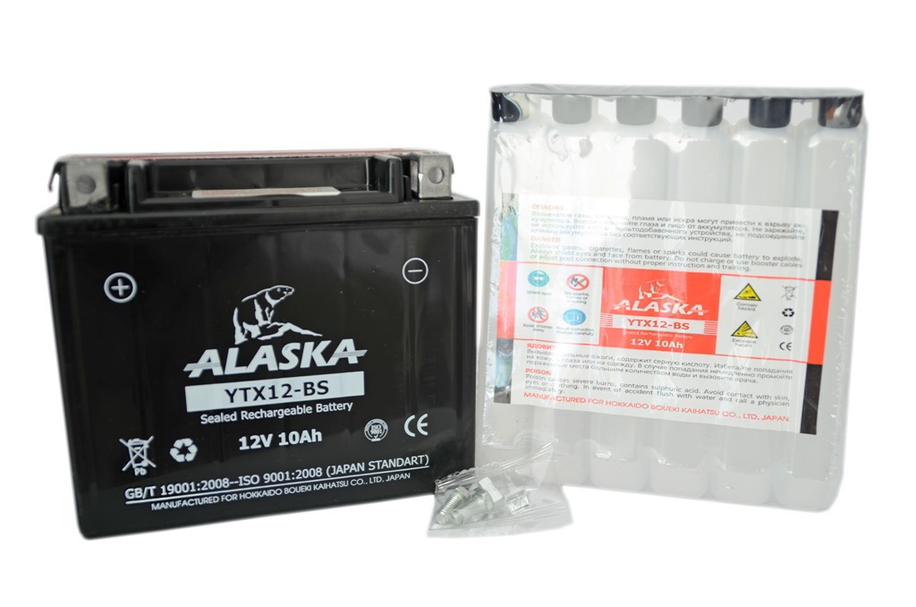 Купить запчасть ALASKA - YTX12BS Аккумулятор