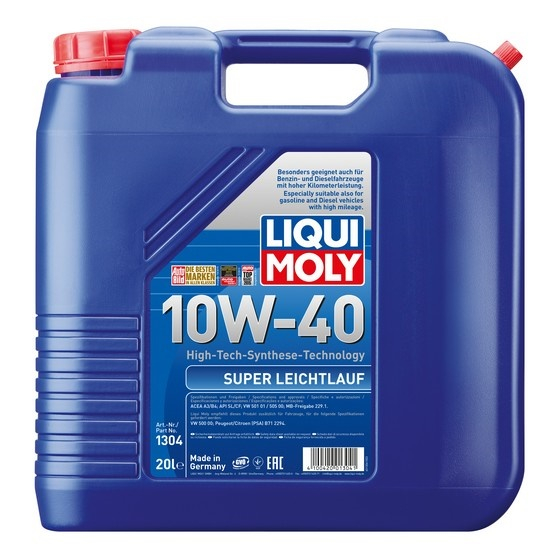 Купить запчасть LIQUI MOLY - 1304 Super Leichtlauf 10W-40