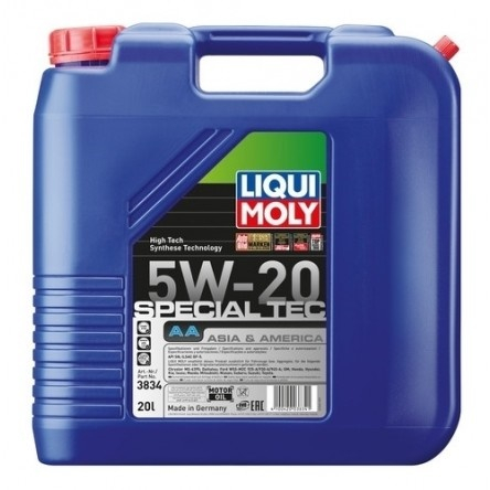 Купить запчасть LIQUI MOLY - 3834 Special Tec AA 5W-20