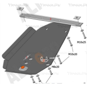 Купить ALFECO - ALF3406AL4 Защита алюминиевая для АКПП BMW Х5 E53 2003-2006
