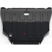 Купить АвтоБРОНЯ 111041381 Защита для картера и КПП Nissan X-Trail T30 2001-2007