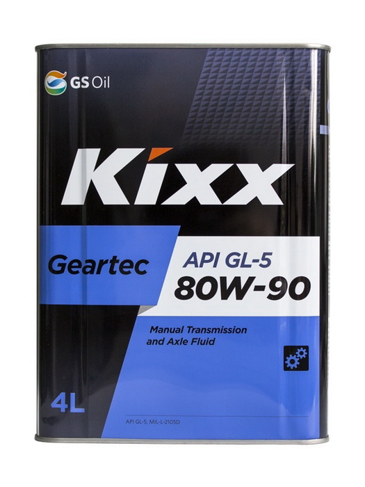 Купить запчасть KIXX - L298344TE1 Масло трансмиссионное Kixx GEARTEC 80w-90 GL-5 4л  L298344TE1