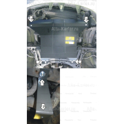Купить MOTODOR - 00711 Защита для картера, КПП Ford Galaxy I 1995-2006