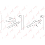 Купить LYNX XF6048S Щетки стеклоочистителя бескаркасные