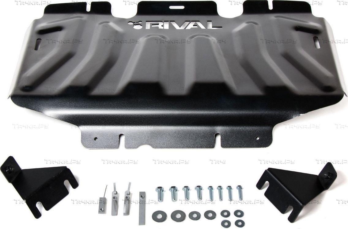 Купить запчасть RIVAL - 2111416423 Защита для радиатора Nissan Pathfinder R51 2004-2014