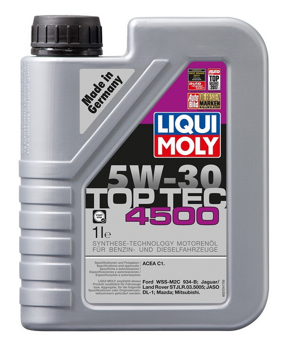 Купить запчасть LIQUI MOLY - 2317 Top Tec 4500 5W-30