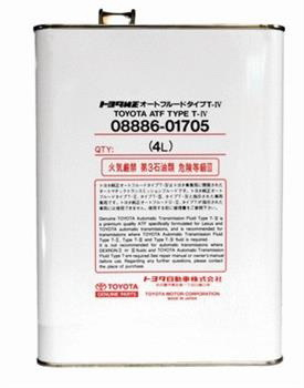 Купить запчасть TOYOTA - 0888601705 TOYOTA AUTOMATIC TRANSMISSION FLUID TYPE T-IV JAPAN