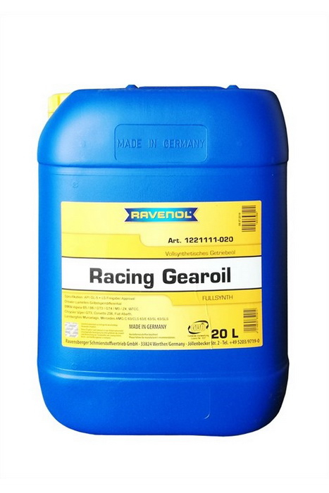 Купить запчасть RAVENOL - 4014835850910 RAVENOL RACING GEAROIL