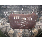 Купить ALFECO - ALF3704AL4 Защита алюминиевая для картера и КПП Cadillac SRX II 2009-2016
