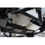 Купить АВС-Дизайн 0934ABC Защита алюминиевая для картера, топливного бака, КПП, РК и топливных, тормозных трубок Acura MDX 16 2013-2020 (4 части)