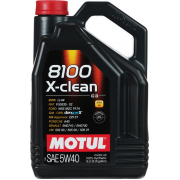 Купить MOTUL - 5W408100XCLEAN5L 8100 X-CLEAN 5W-40