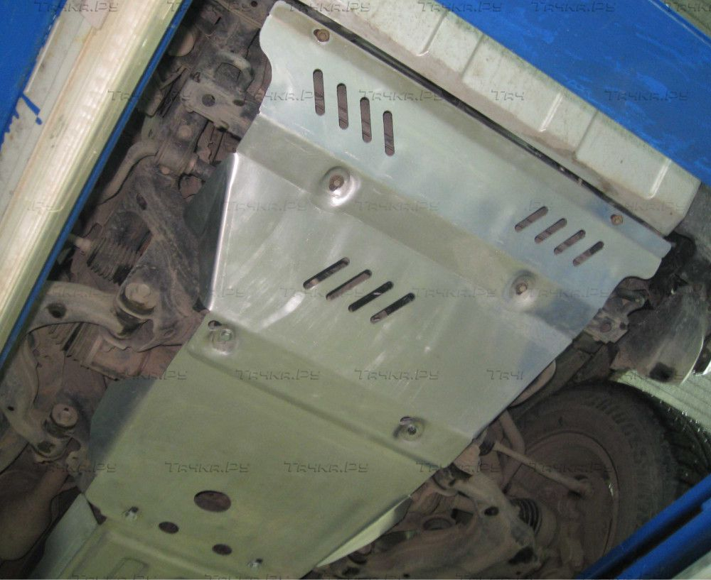 Купить запчасть ALFECO - ALF24108AL Защита алюминиевая для картера и КПП Toyota FJ Cruiser 2006-2014