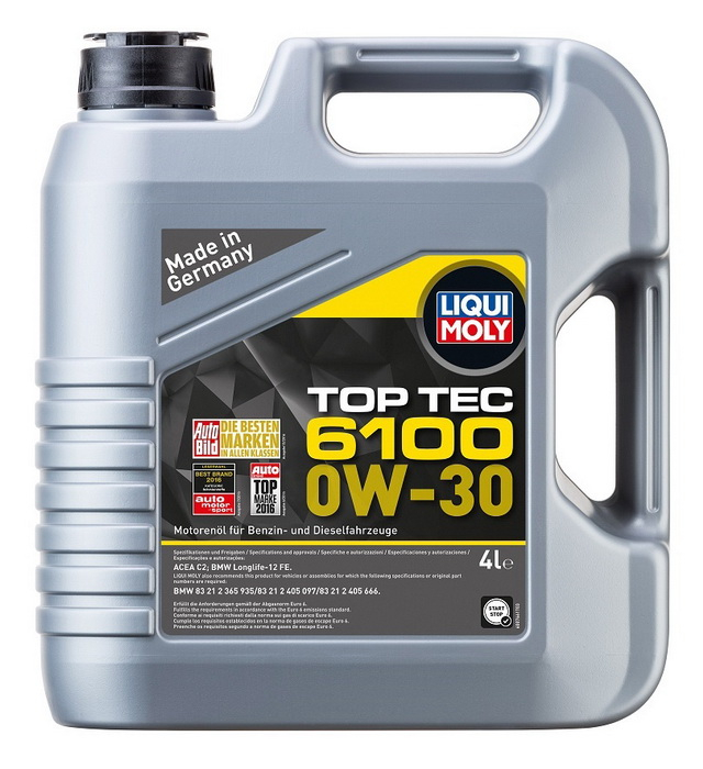 Купить запчасть LIQUI MOLY - 20778 Top TEC 6100 0W-30