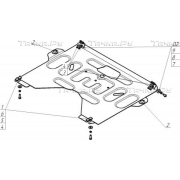 Купить MOTODOR - 51412 Защита для картера и КПП Nissan Teana L33 2014-2023